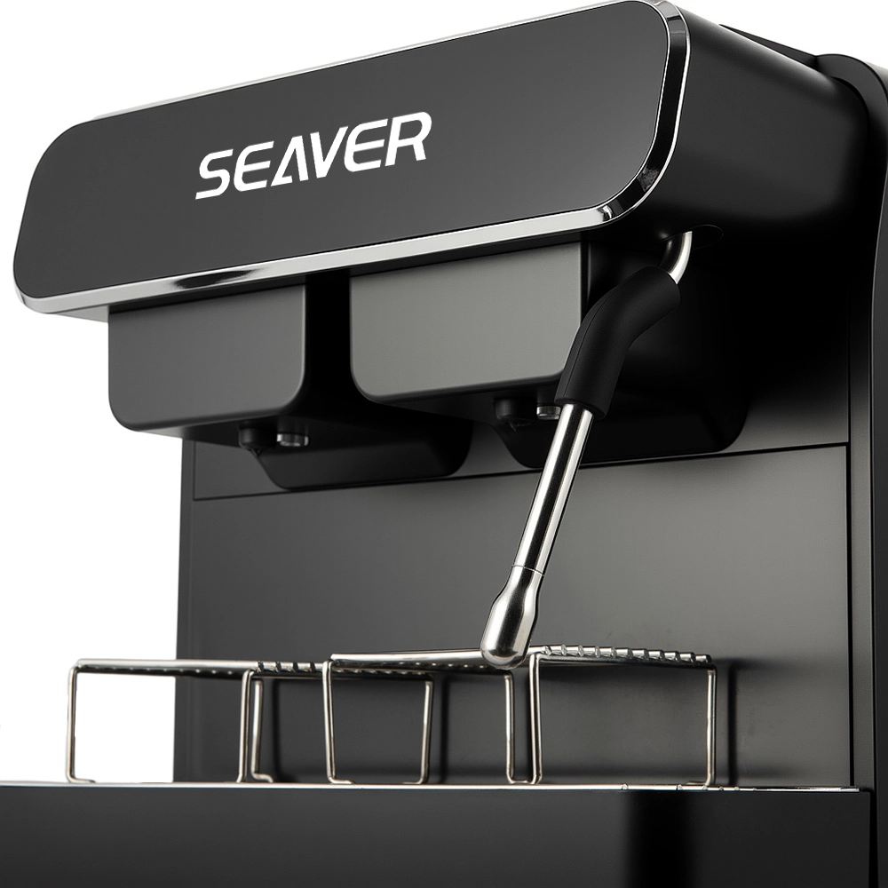 Macchina da caffè a capsule a doppia testa con funzione vapore